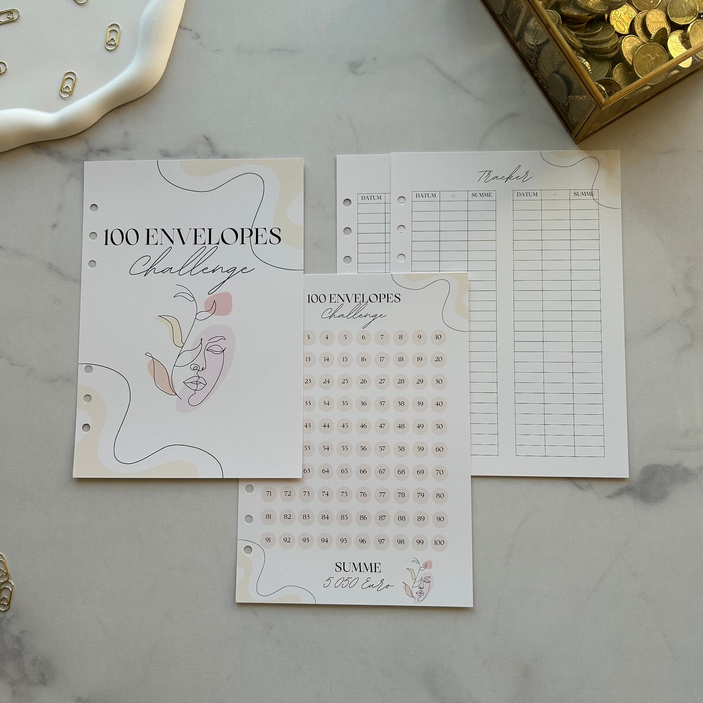 100 Envelope Saving Challenge