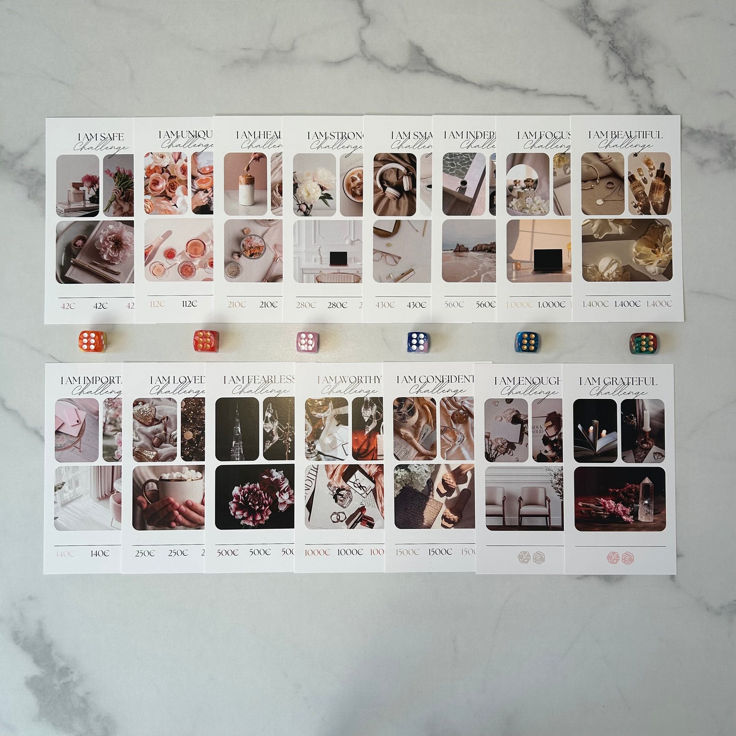 15 Sparchallenges im Bundle ♡