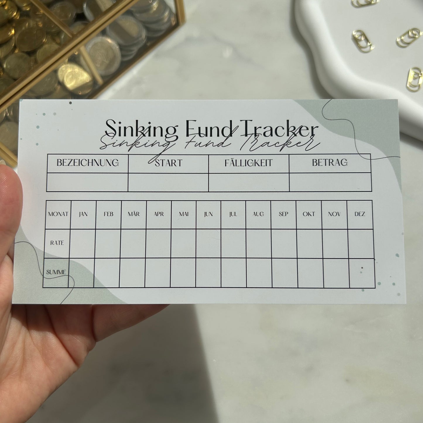 Sinking Fund Tracker