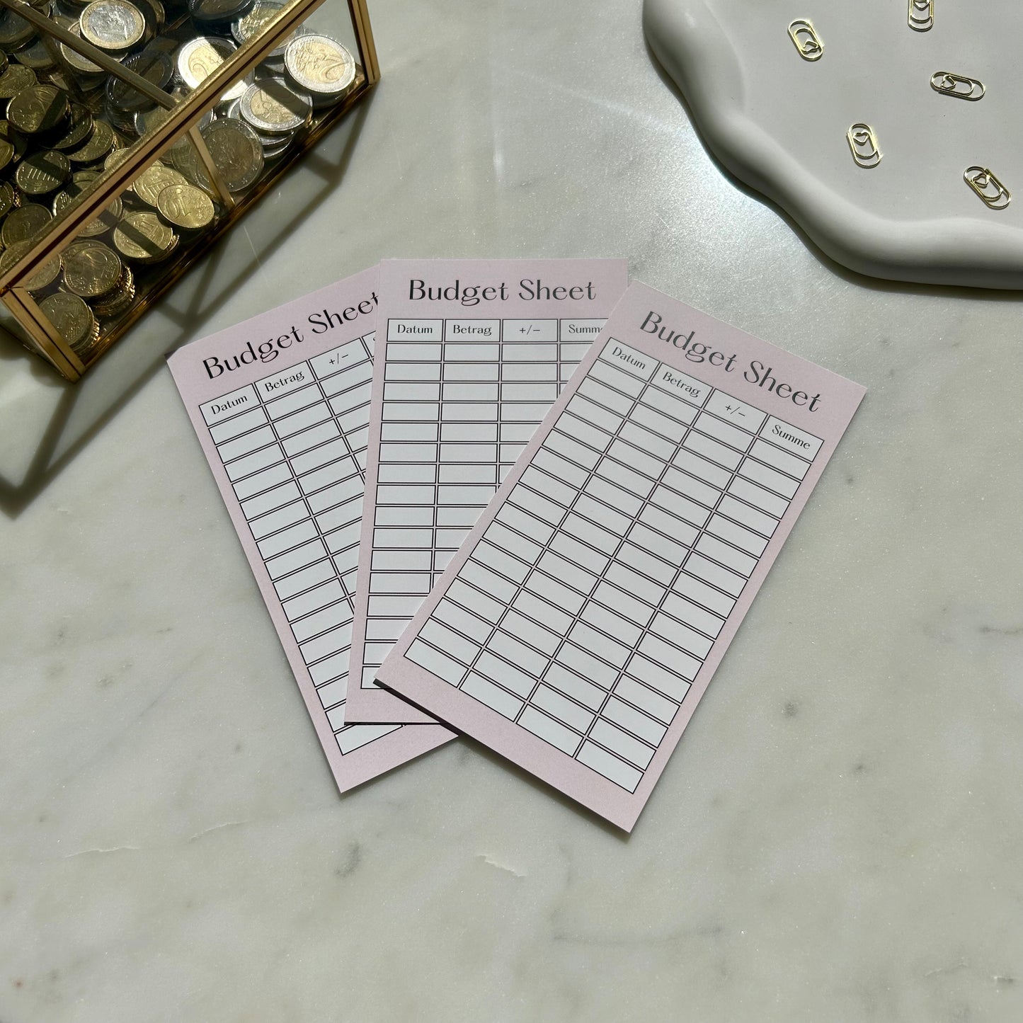 Budget Sheet