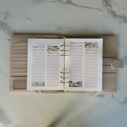 Budgetplaner Einlagen (+ Budgetbinder)