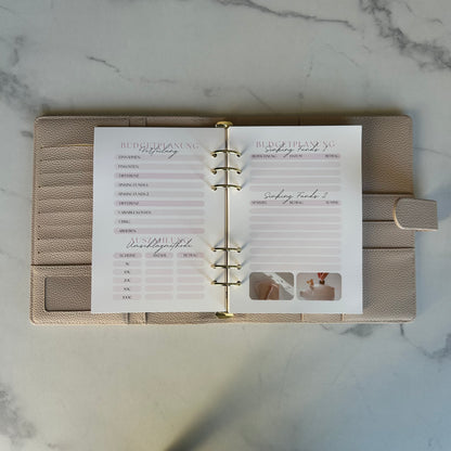 Budgetplaner Einlagen (+ Budgetbinder)