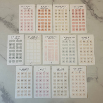 15 Sparchallenges im Bundle ♡